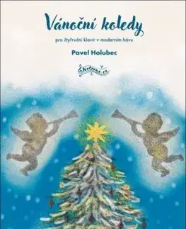 Vánoční koledy pro čtyřruční klavír v moderním hávu - Pavel Holubec