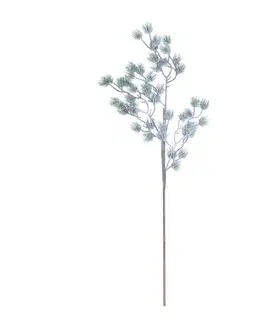 Dekoria Vetvička Snowy Twig 20x2x62cm light green, 20 x 2 x 62 cm