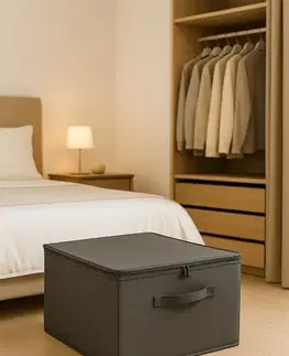 Plstený úložný box YLC.D.H Sivá
