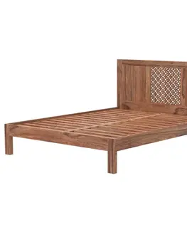 Posteľ Mira 160x200 indický masív palisander