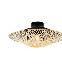 Orientálne vonkajšie stropné svietidlo bambus 50 cm IP44 - Rina