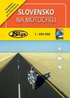 Slovensko na motocykli - motomapa, 1: 450 000, 3. vydanie