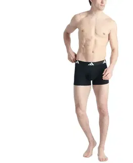Boxerky adidas Active Flex, 3 ks, biele, sivé, čierne
