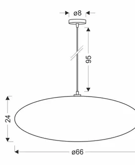 Škandinávska závesná lampa CAFEE' - s krémovým tienidlom v latte 66 cm - moderné stropné osvetlenie do obývačky a jedálne E27