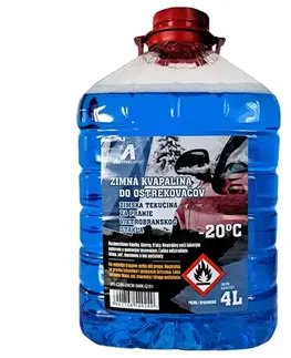Nemrznúca zmes do ostrekovačov -20 °C 4L PET