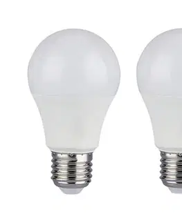  SADA 2x LED Stmievateľná žiarovka A60 E27/9W/230V 6400K 7290