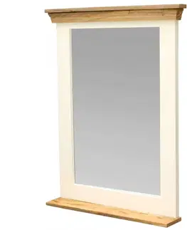 Zrkadlo Retro 70x90 indický masív mango