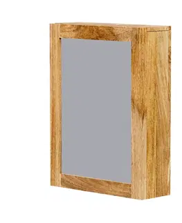 Zrkadlo Guru 50x60 indický masív mango