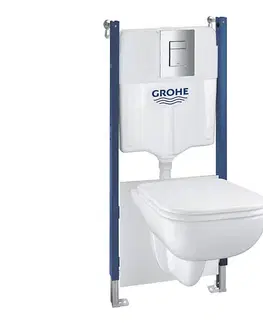 GROHE 39816000 - Súprava pre WC SOLIDO COMPACT 1,13 m keramika/biela 39816000
