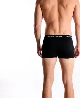 Boxerky TomTailor »Buffer«, 3 ks, čierne