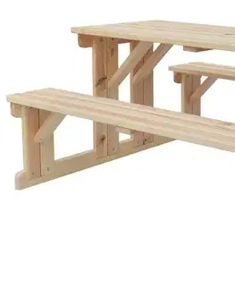 Záhradný set PIKNIK MASÍV 180 cm Rojaplast