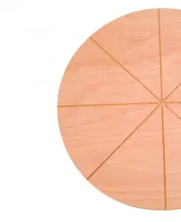 GI.METAL Podnos na pizzu drevený GI-METAL ø 50 cm