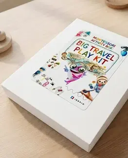 Montessori Activity Box: Veľká sada hier na cesty - 8v1
