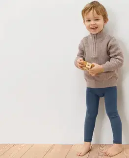 Detské štrikované legínsy, 3 ks