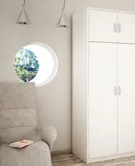 Skriňa VILMA 6D3S, biela