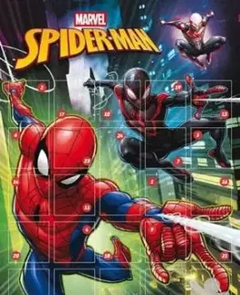 Adventný kalendár so samolepkami - Spider-Man