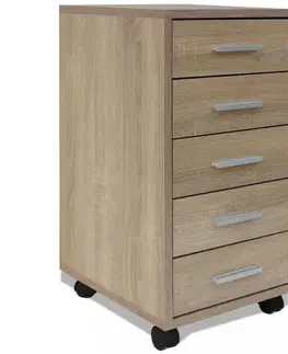 Kancelársky kontajner DTD / MDF Dekorhome