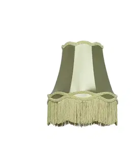 Lampa z látky zelená 30 cm - Granny