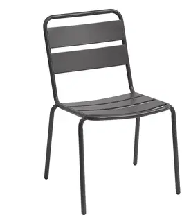 Hliníková stolička RUBBY (antracit)