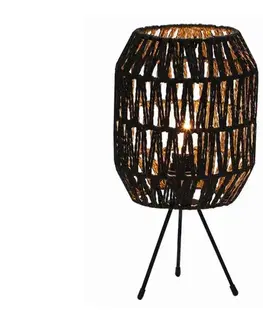  Stolná lampa 1xE14/25W/230V ratan PTL7027