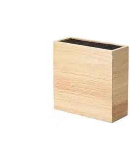 Continenta C3314 - Stojan na nože s flexi vložkou 22x9x21,5 cm gumovník C3314
