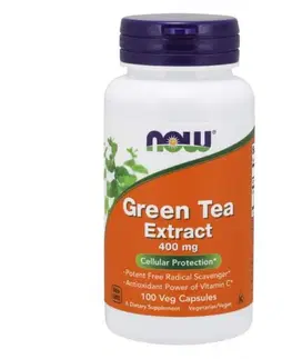 NOW Foods Extrakt zeleného čaju 400 mg 100 kapsúl