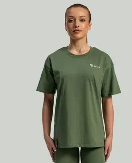STRIX Dámske tričko Lunar Oversized Cedar Green  SS