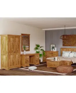 Zrkadlo Guru 60x90 indický masív mango