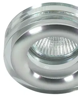 Stropné svietidlo, bezfarebné, okrúhle, sklenené, MR16, 50W, SK-81