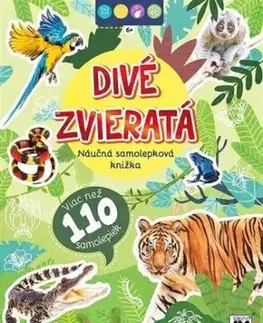 Samolepková knižka - Divé zvieratá