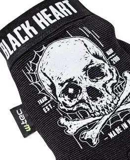 W-TEC Black Heart Web Skull čierna - XXL