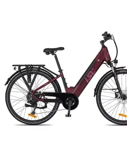 inSPORTline ISL Eclion 648 Wh 28" - model 2026 Velour Red - 18" (164-181 cm)