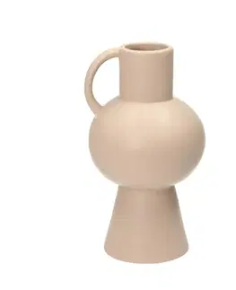 Dekoria Váza Uario 20cm beige, 12 x 20 cm 