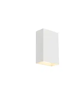 Moderná nástenná lampa biela - Otan S