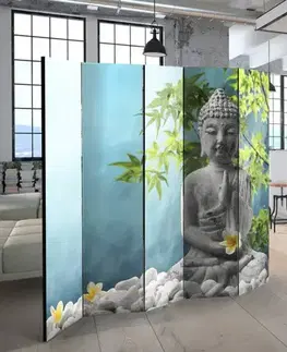 Paraván Meditating Buddha Dekorhome