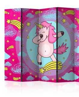 Paraván Dancing Unicorn Dekorhome