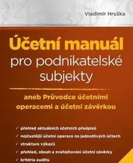 Účetní manuál pro podnikatelské subjekty - 2. vydání - Vladimír Hruška