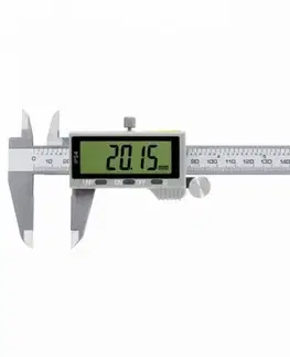 EXTOL PREMIUM Meradlo posuvné digitálne, 0-150mm, rozlíšenie 0,01mm, presnosť 0,02mm, USB výstup