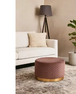 Taburet SOFT Ring, ružové zlato