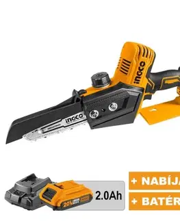 Kinekus Píla reťazová akumulátorová, MINI, CGSLI20682, INGCO, 20V, KIT P20S