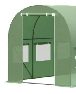 Záhradný fóliovník 2x3m zelená