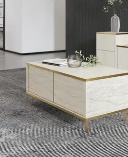 Konferenčný stolík Imaj - Travertine