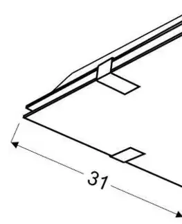 Stropná lampa Fiera Ceiling LED Square