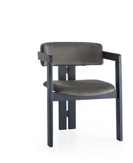 Jedálenská stolička CO Anthracite and Black