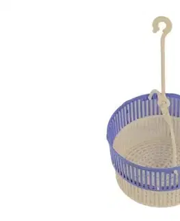 Kinekus Košík na štipce na prádlo, závesný, okruhlý, teleskopický