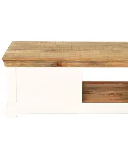 Konferenčný stolík Agni 110x45x60 indický masív mango