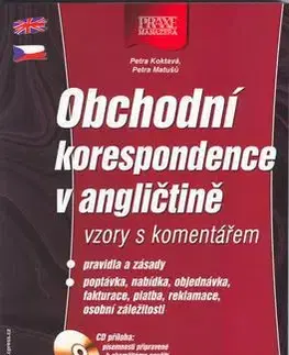 Obchodní korespondence v angličtině + CD - Petra Koktavá