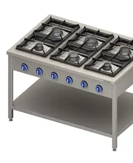STALGAST Plynovy sporak STALGAST ECO 900 / 36,5 kW