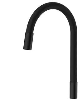 Výlevka k batérii Flexi All black