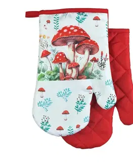 MAKRO - Chňapka s magnetom Muchotrávky 2ks